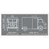 Cobi 24630 Citroën Type H Policie, 1:35, 180 kostek
