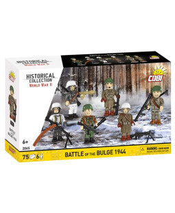 Cobi 2065 Bitva v Ardenách (Battle of the Bulge 1944), 75 kostek a 6 figurek