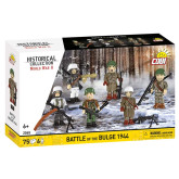 Cobi 2065 Bitva v Ardenách (Battle of the Bulge 1944), 75 kostek a 6 figurek