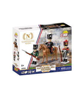 Cobi 20098 Vojáci napoleonské éry 4 figurky s doplňky, 45 kostek