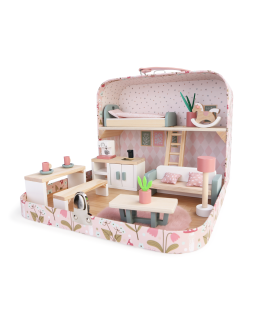 2Kids Toys Domeček pro panenky v kufříku Kuchyně