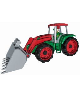 Plastový Traktor Truxx s nakládací lžící , Lena 4407