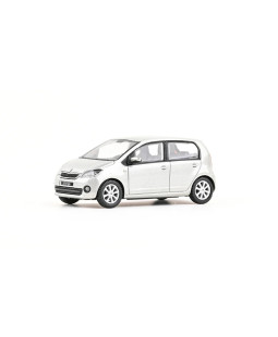 Abrex Škoda Citigo 5dveřové (2012) - Stříbrná Leaf Metalíza 1:43
