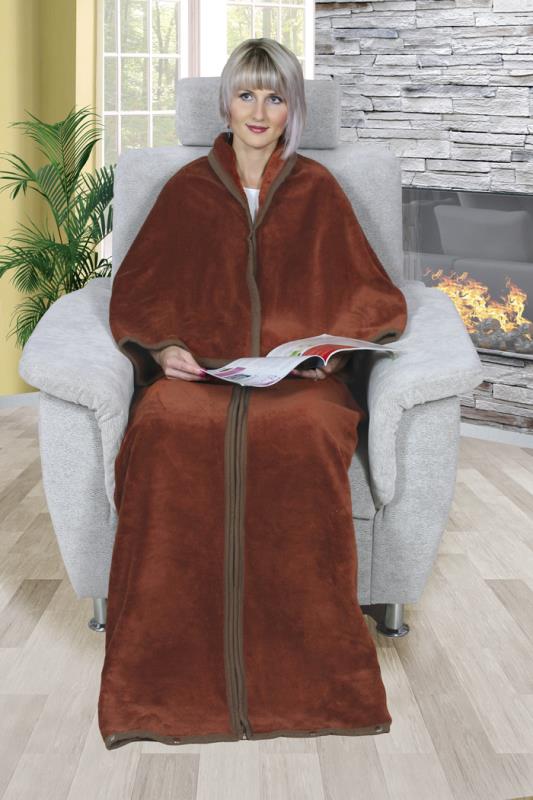 Bellatex Korall televizní pytel Hnědý - 150x180 cm