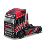 Bburago kamion Volvo FH16 Globetrotter 750 XXL, červená, 1:43