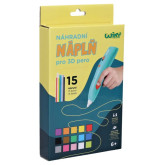 Náhradní náplně do 3D pera WIKY 15x3 m