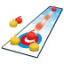Curling, stolní společenská hra - 34x23x6cm