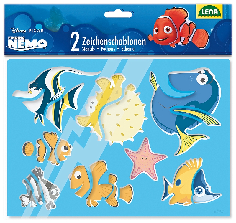 Kreslící šablony Disney Nemo