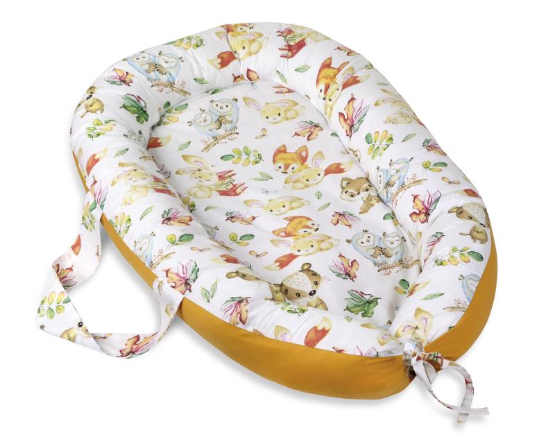 Bellatex Hnízdečko pro miminko, Zvířátka - 30x70 cm