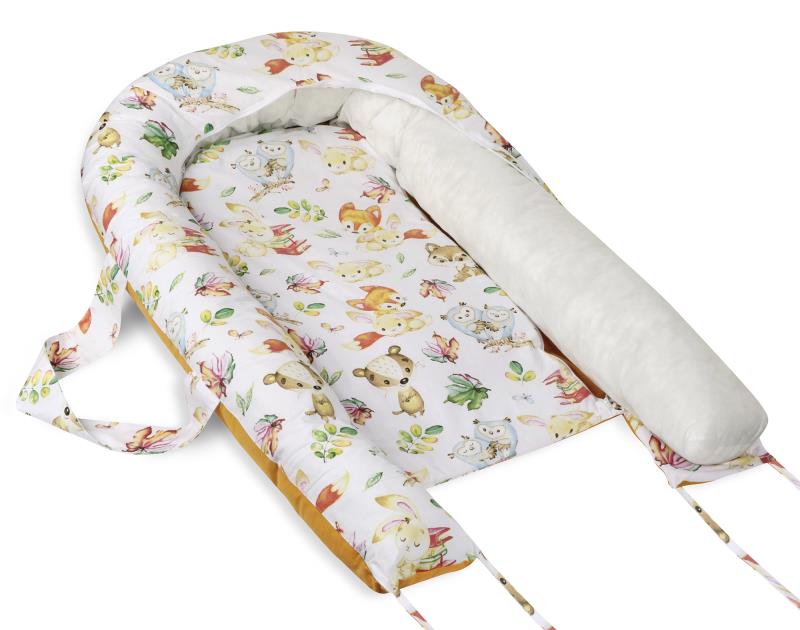 Bellatex Hnízdečko pro miminko, Zvířátka - 30x70 cm