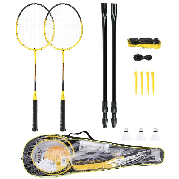 NILS NRZ262 Badmintonový set, rakety, síť