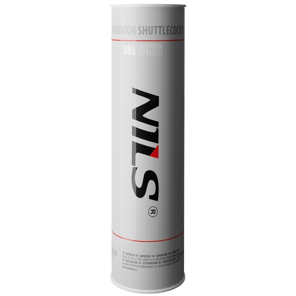 Badmintonové míčky NILS NBL6026 multicolor, sada 6 ks