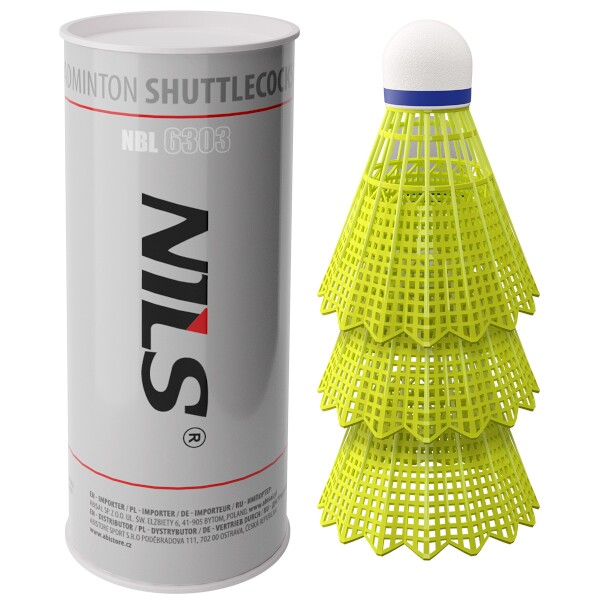 Badmintonové míčky NILS NBL6303, sada 3 ks