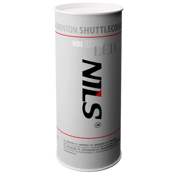 Badmintonové míčky NILS NBL6293 s LED, sada 3 ks