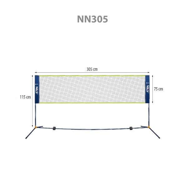 Nils NN305 Skládací síť pro badminton