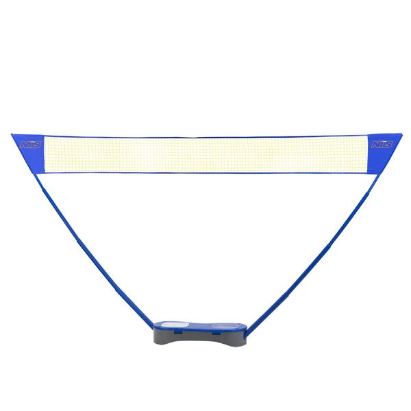 Nastavitelná síť na badminton, tenis, 2 rakety, Nils ZSB 2v1