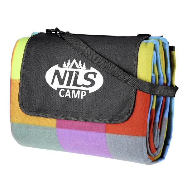 Pikniková deka NILS CAMP NC2221 barevná