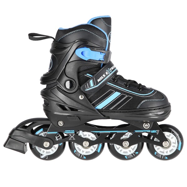 Brusle NILS Extreme NH18191 2v1 černo-modré S(29-33)
