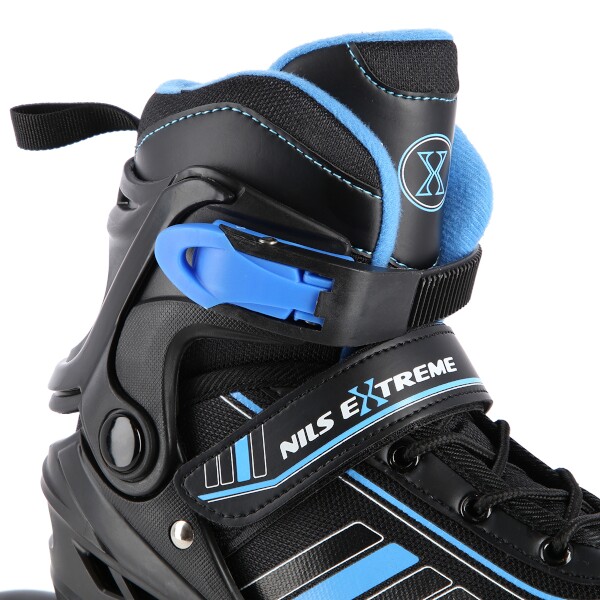 Brusle NILS Extreme NH18191 2v1 černo-modré S(29-33)