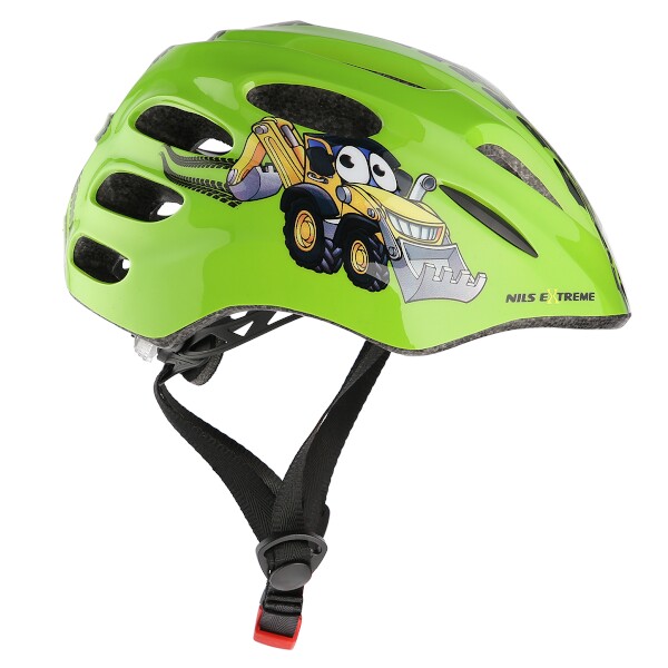 Helma s blikačkou NILS Extreme MTW01 zelená vel XS (44-48)
