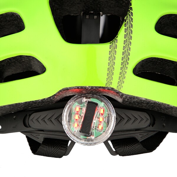 Helma s blikačkou NILS Extreme MTW01 zelená vel XS (44-48)