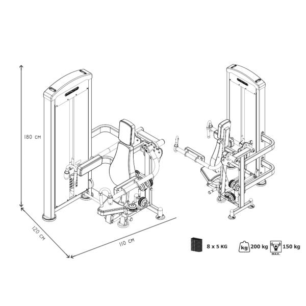 LATERAL RAISE MARBO MP-U228