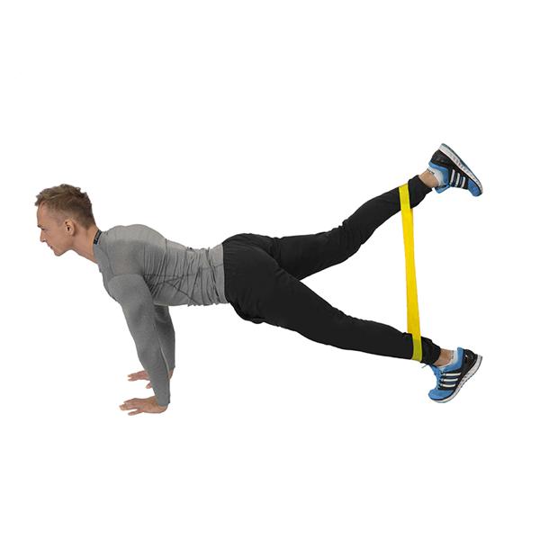 Fitness guma HMS GU04 žlutá