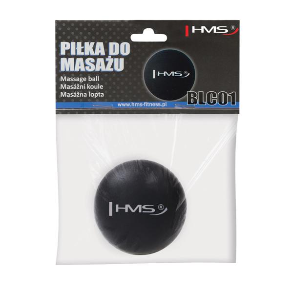 Masážní míč HMS BLC01 Lacrosse Ball, černý