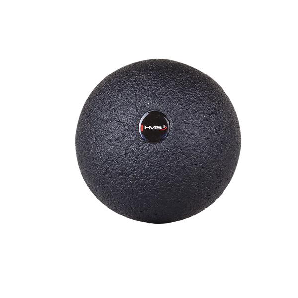 Masážní míč HMS BLM01 Lacrosse Ball, 10 cm, černý