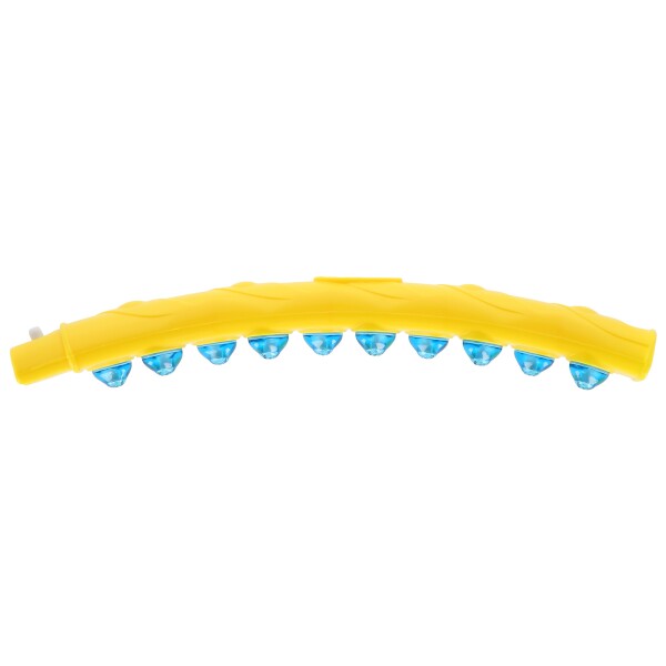 Hula-hop obruč HMS HHP022 žluto-modrá, 110 cm