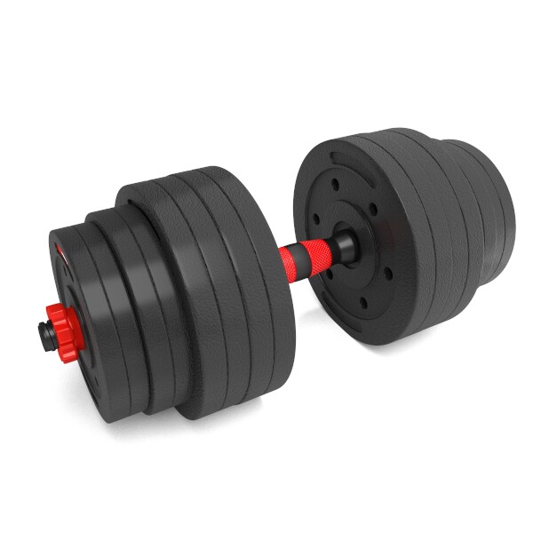 Nakládací činky HMS SGP40, 40 kg