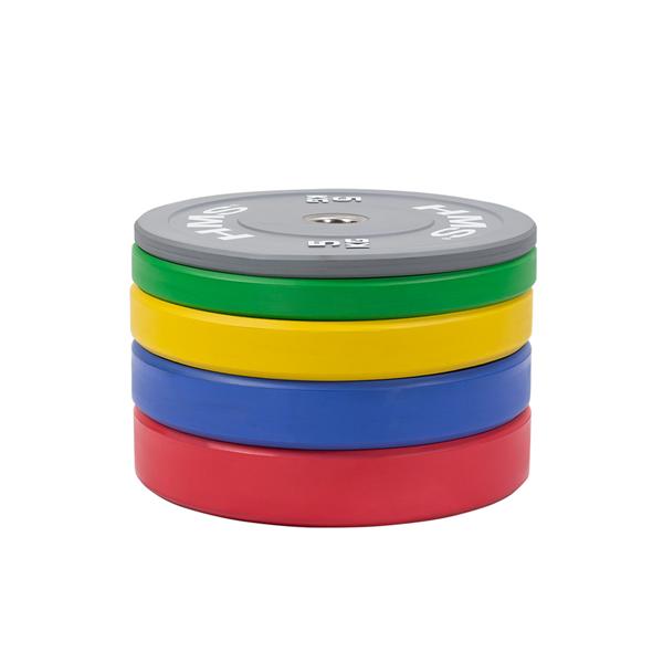 Barevný bumper kotouč HMS CBR 15 kg