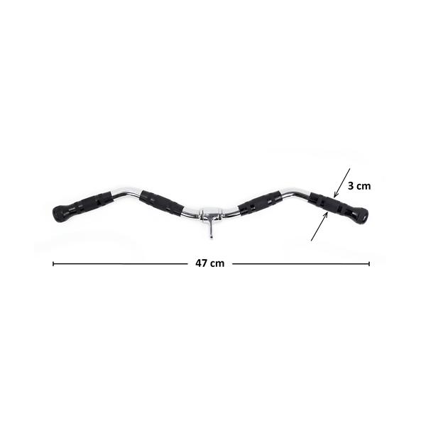 Lomená horní kladka pro-grip HMS UW13