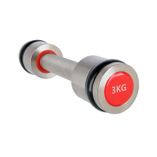Chromované profesionální činky HMS PREMIUM HH03 2 x 3 kg