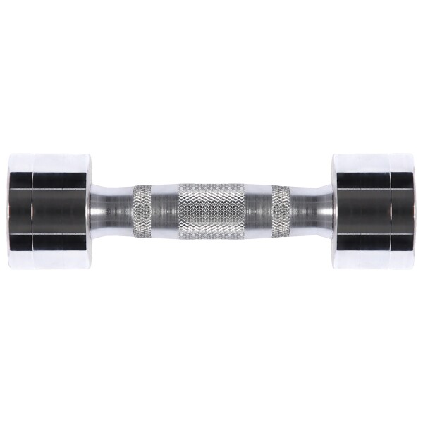 Chromované činky HMS CHD02 2 x 2 kg