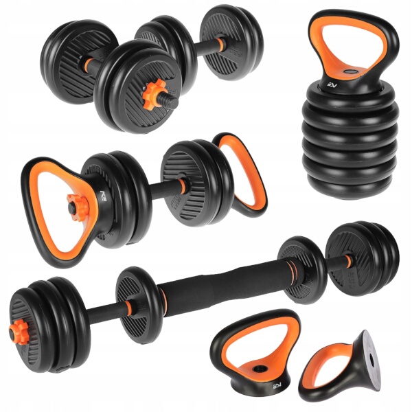 Sada činek SPORTVIDA SV-HK0413 6v1 20 kg