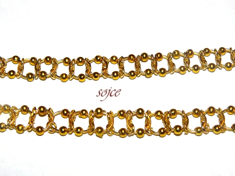 Set náhrdelníku a náušnic 1326 Zlatuška