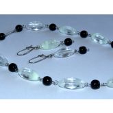 Set náhrdelník a náušnice - Světluška (Hypoalergenní)
