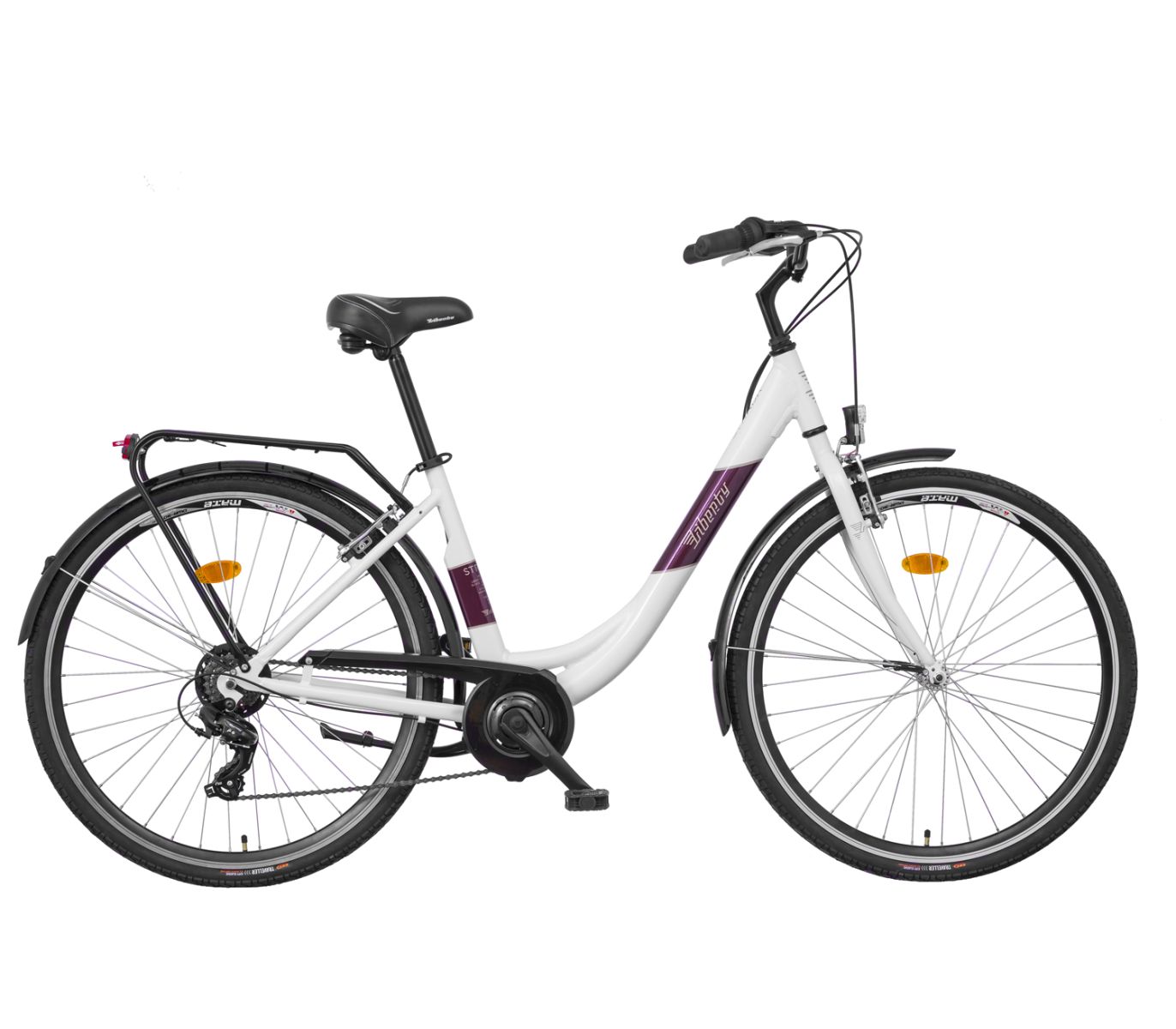 Liberty Městské jízdní kolo Strada 6spd. 28" 2025 bílé