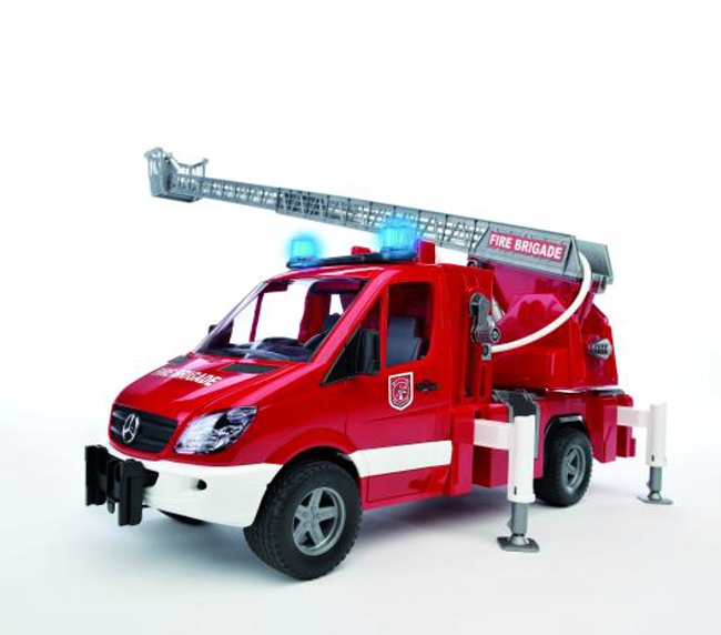Bruder 2532 Hasičské auto Mercedes Sprinter se stříkačkou
