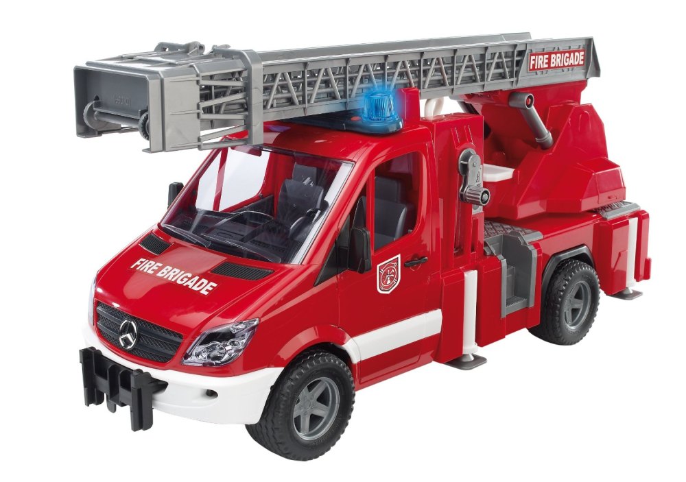 Bruder 2532 Hasičské auto Mercedes Sprinter se stříkačkou