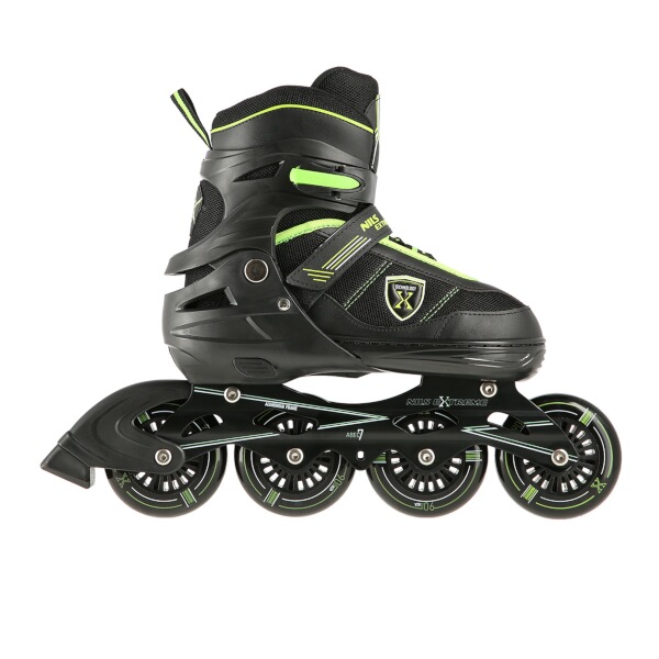 Kolečkové brusle NILS Extreme NA19088 zelené vel.M (35-38)