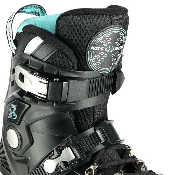 Slalomové kolečkové brusle NILS Extreme NA20001 černé vel.41