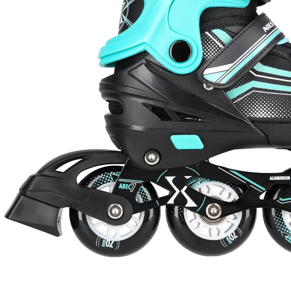 Brusle NILS Extreme NH18190 2v1 černo-modré L(39-43)
