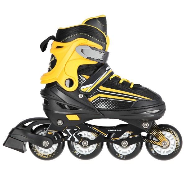 Brusle NILS Extreme NH18190 2v1 černo-oranžové vel. M (34-38)