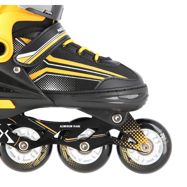 Brusle NILS Extreme NH18190 2v1 černo-oranžové vel. M (34-38)