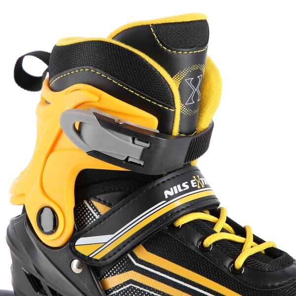 Brusle NILS Extreme NH18190 2v1 černo-oranžové vel. M (34-38)