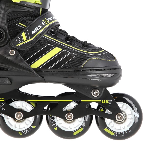 Brusle NILS Extreme NH18191 2v1 černo-žluté L(39-43)