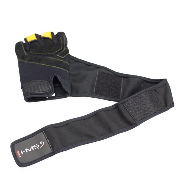 FITNESS RUKAVICE ŽLUTÉ RST01 HMS XL