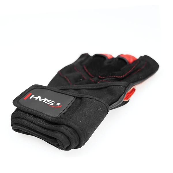 FITNESS RUKAVICE ČERVENÉ RST01 HMS XL